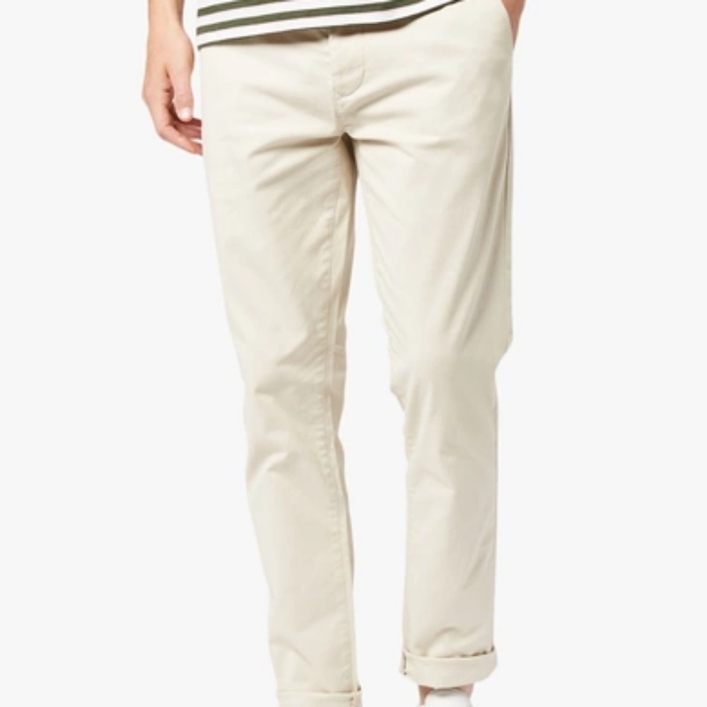 Cream chinos